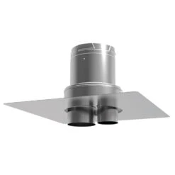 DuraVent 46DVA-xGLTA DirectVent Pro 4x6-5/8-Inch Diameter Co-Linear Termination Adapter