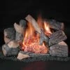 Rasmussen HR-C8 Chillbuster Evening Embers Ventless Double Burner With Heavy Bark Wood