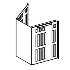 Majestic COOL-ADDM Safety Shields For Horizontal Termination Caps, Multi-Pack Of 6