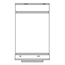 Majestic DVP12A 3 To 12-Inch Slip Section Pipe