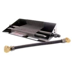 Real Fyre G45-GL Vented Gas Fireplace Fire Glass Burner, ANSI Certified, Stainless Steel