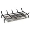 Real Fyre G45 Vented Fireplace Burner, See-Thru, Stainless Steel