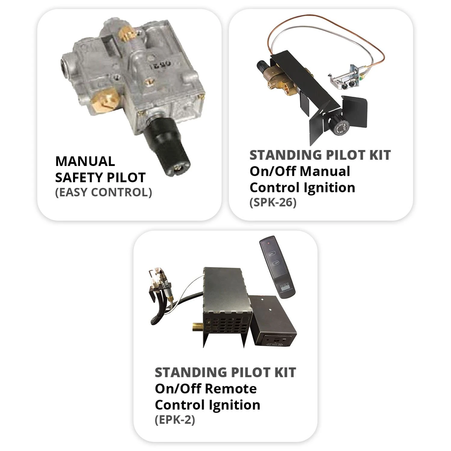 Real Fyre CHAO Charred American Oak Vented Gas Log Set, Stainless Steel, ANSI Certified - Image 3