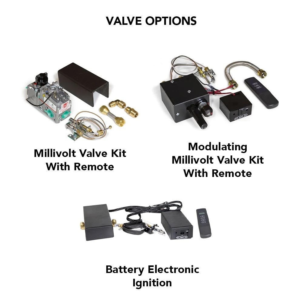Grand Canyon Assembled H-Style Indoor Glass Burner With Remote And Media - Image 3