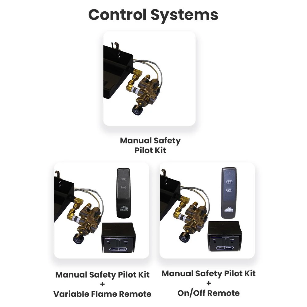 Hargrove Supreme Ponderosa Vented Gas Log Set With ANSI Certified System 4 Burner Kit, Propane Specialized (HGSPSAA-S4B-ANSI) - Image 3