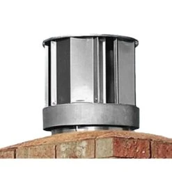 Majestic LINK-DV30B Direct Vent Insert Kit With Two 30-Inch Liners And Termination Cap Components