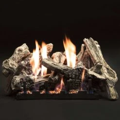 Empire White Mountain Hearth LSxxCD-Kit Burncrete Driftwood Complete Fireplace Log Set