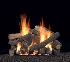Empire White Mountain Hearth LSxxP-Kit Refractory Ponderosa Complete Fireplace Log Set