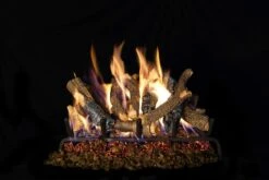 Real Fyre CHDS Charred Oak Stack Vented Gas Log Set