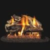 Real Fyre CHRRSO Charred Rugged Split Oak Vented Gas Log Set, Stainless Steel, ANSI Certified