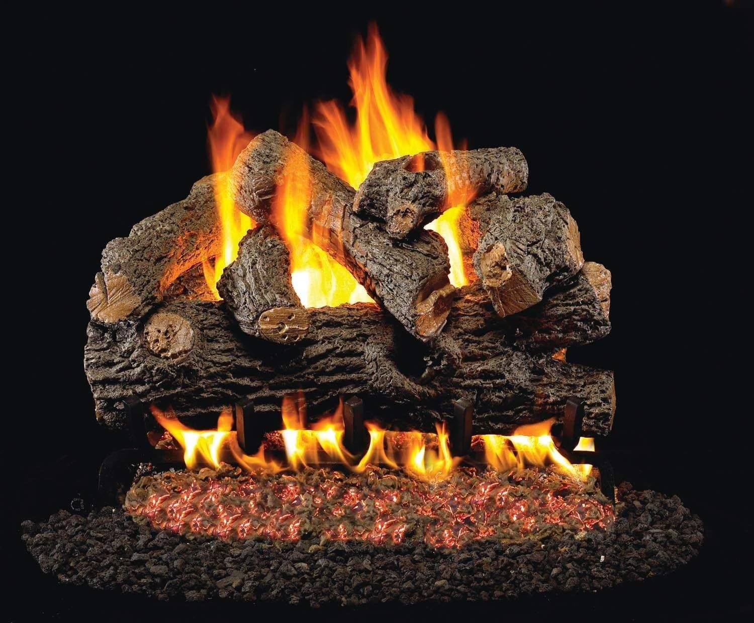 Real Fyre BD Royal English Oak Designer Vented Gas Log Set